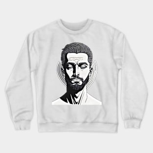 relaxing man Crewneck Sweatshirt